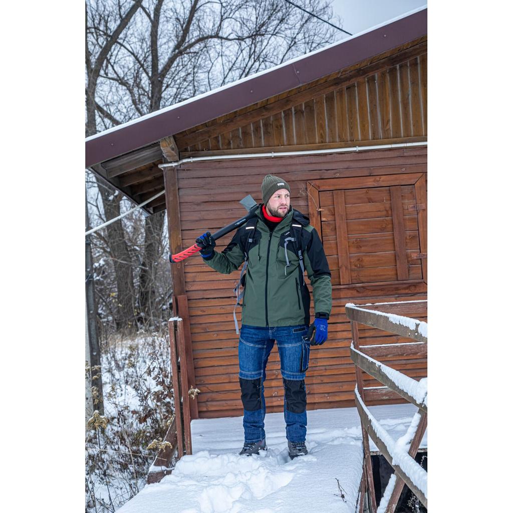 3in1 Jacket With Detachable Liner Green-Black, "2Xl", Ce, Lahti