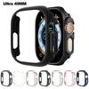 Matte Protective Cover for Apple Watch Ultra 2 PC Transparent Bumper Hard PC Frame Protector Case for Iwatch Ultra 49mm