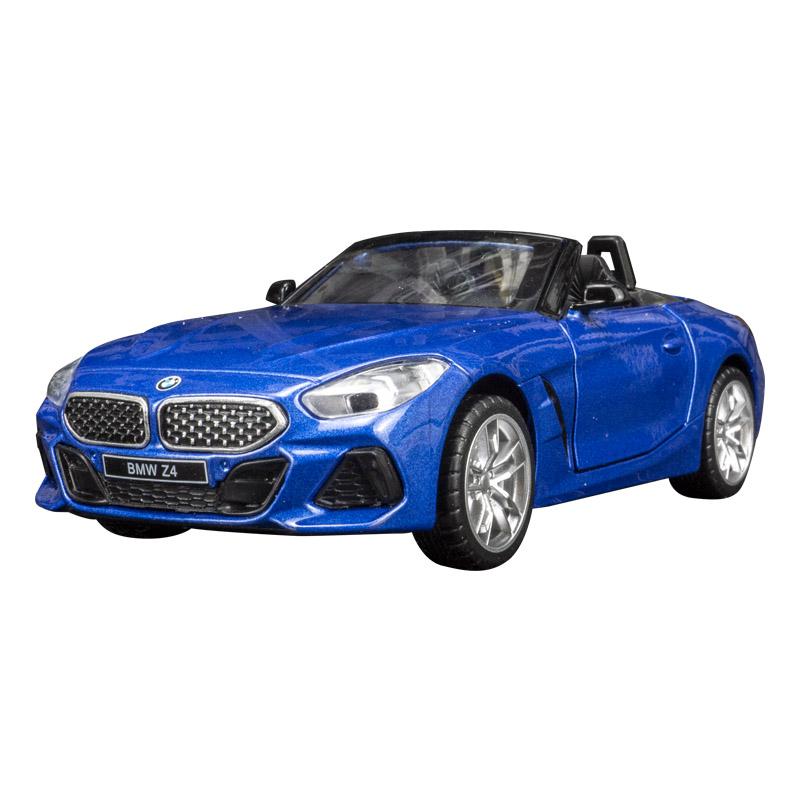 1:30 Simulations-BMW Z4 M40i Leichtmetall-Automodell Cabrio-Supersportwagen Türen können geöffnet werden hat simulierte Sound- und Lichtfunktionen