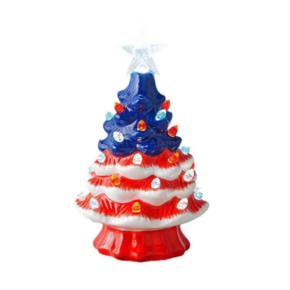 Christmas Festive & Party Supplies Desktop Decorat Ornaments Luminous Christmas Trees Home Decoration Handicraft Sculpture