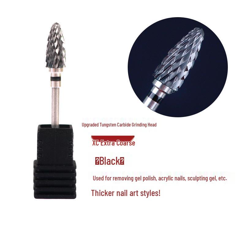 Tungsten Carbide Nail Drill Bit for Removing Dead Skin & Gel Polish - Durable Manicure Tool
