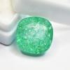Emerald AAA+ GREEN Square Cushion Cut 14.05 Ct NATURAL Certified Loose Gemstone