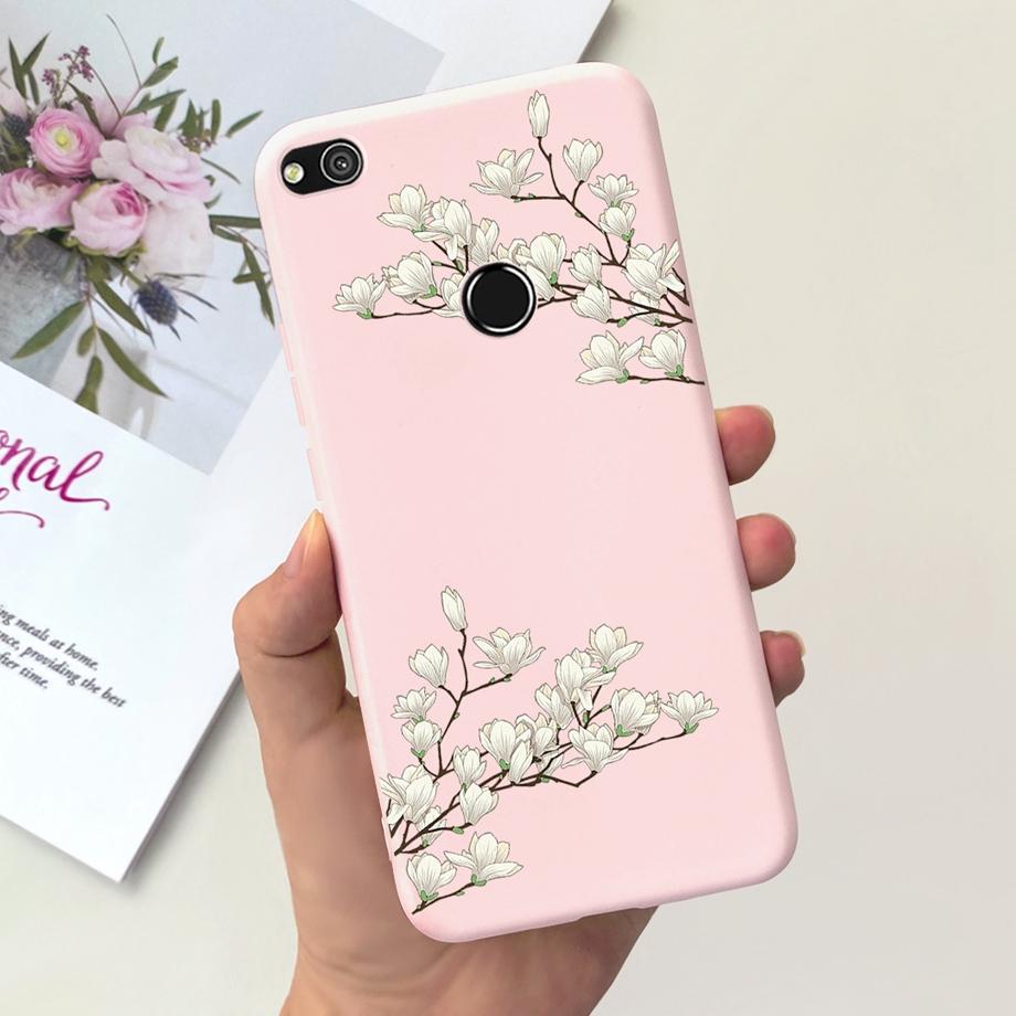 Für Huawei P8 Lite 2017 2015 Hülle P9 Lite 2017 Huawei GR3 2017 Honor 8 Lite Abdeckung Weiches Silikon Matt Süßigkeit Funda Schwarze Katze Ente