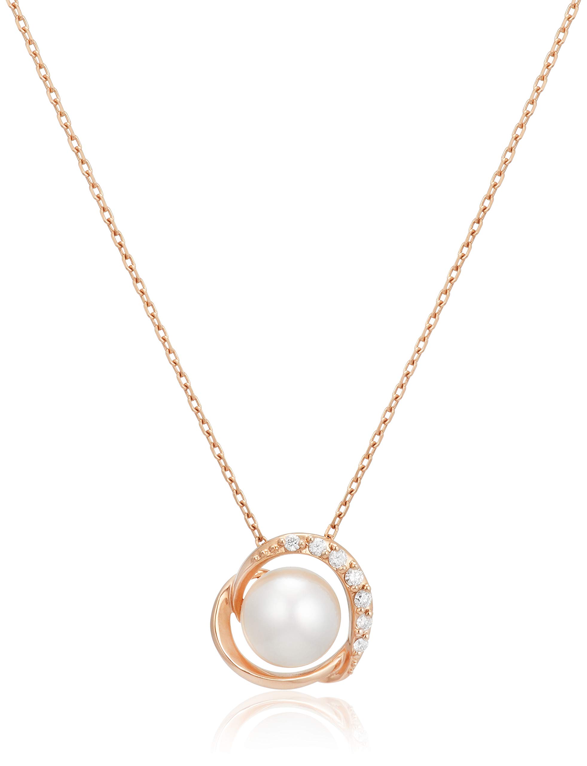 

K18 Pink Gold Necklace [Yondo Sea] 4℃ 11183-112-3102-00-00 Women s