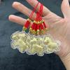 Cartoon Design Gold Horse Keychains Get Rich Mobile Chain Zodiac Horse Keychains  New Year Party