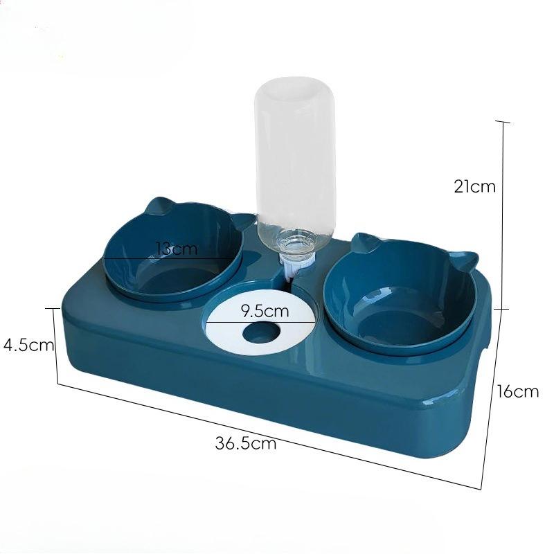 Trois Abreuvoirs Automatiques pour Animaux de Compagnie, Gamelles en Plastique pour Chien, Gamelles Doubles pour Chat, Gamelles pour Nourriture pour Chien, Ustensiles pour Nourriture pour Chat, Fournitures pour Animaux de Compagnie