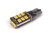 2 Pcs LED Bulb T10 W10W 10-18V 560lm CANBUS Orange Off-Road