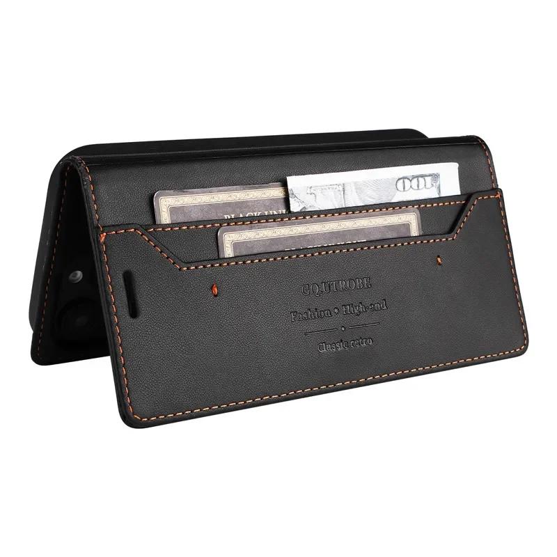 Anti-theft Leather Case Flip Cover For SONY Xperia 10-6 5 VI 1 V II III 1-5 Xperia10 IV Coque Luxury Wallet Magnetic Phone Cases
