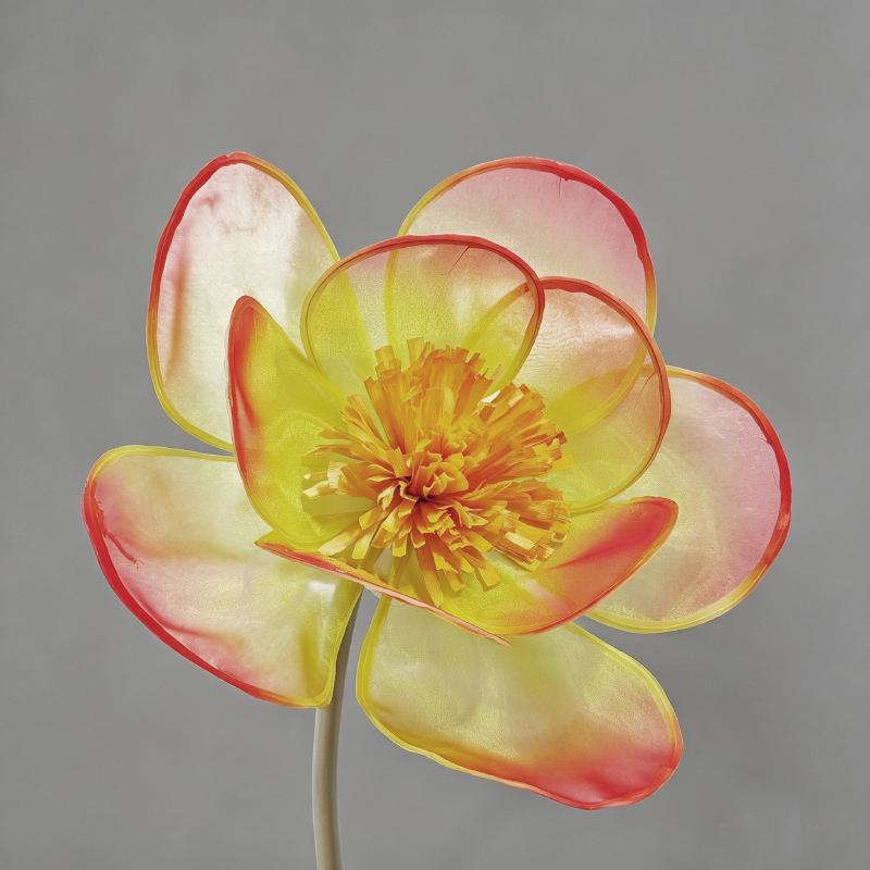 Organza Flower Heads for Aesthetic Wedding and Room Decor