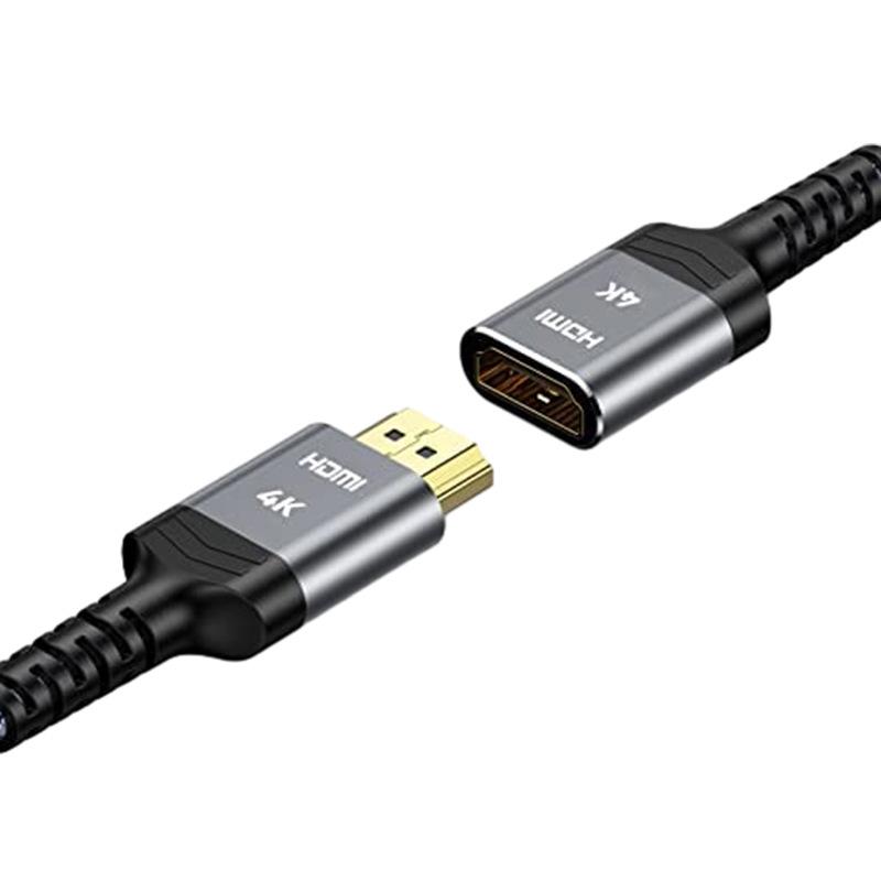 Ultra-HD Čistá měď HDMI Samec na Samici Prodlužovací kabel Konektor