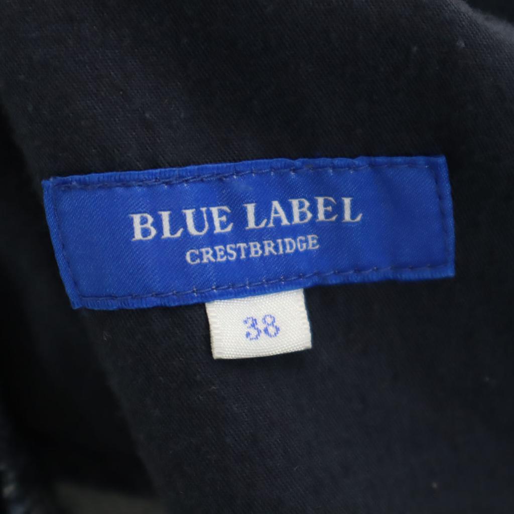 BLUE LABEL CRESTBRIDGE Short sleeve denim mini dress 38 Indigo Women Used