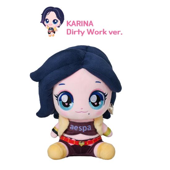 

Teenieping X aespa 25 см Плюшевая кукла Dirty Work ver. KARINA