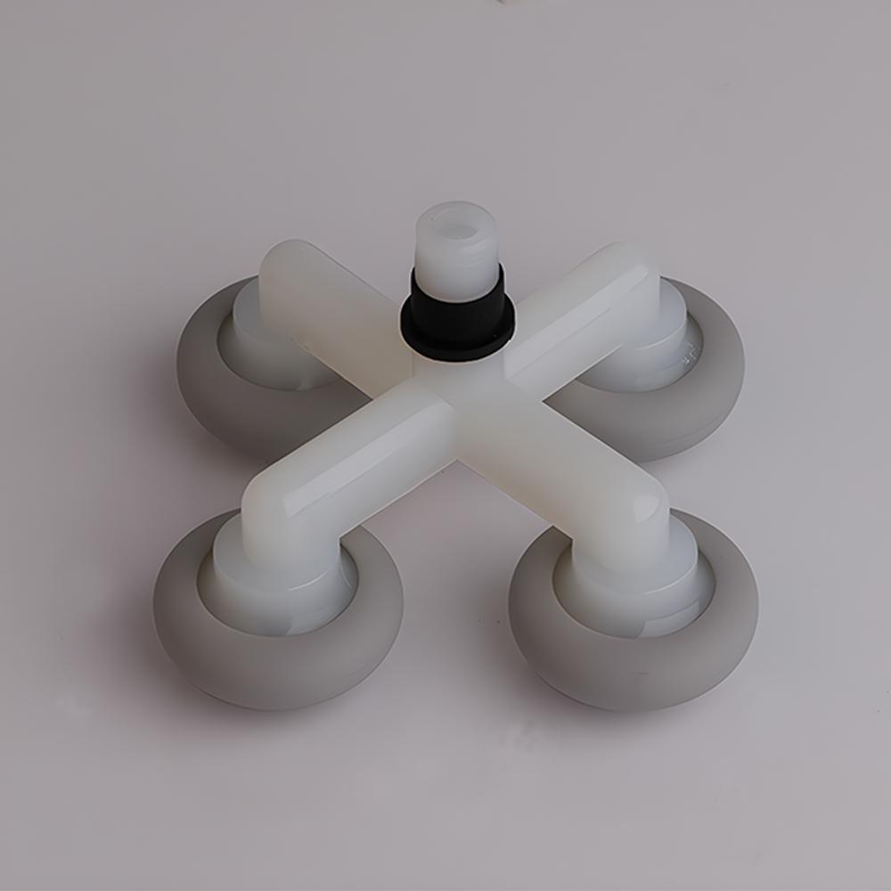 Fascia Gun Massage Gun Head 4-ball Integrated Deep Impact Massage Suitable for 12-16-18mm Silicone Material Suitable for Body