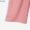 ZANZEA Women Sleeveless Vest Tops and Long Pants Casual Two Piece Suit Sets