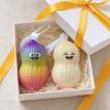 Jouet à presser cacahuète factice Dessin animé Jouet anti-stress Montée lente Simulation Boule de relaxation Fidget pour Enfants Adultes Anxiété