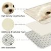 1Pcs Anti Fatigue Kitchen Rugs,Dog Design Print Waterproof Non-Slip Thick Cushioned Kitchen Mat Heavy Duty Comfort Standing Mat for Kitchen