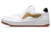 Tianji Slip Resistant Cushioning Abrasion Resistant Breathable Low Top Skateboard Shoes Men's White Yellow AGCP299-9