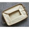 Household Clothing Storage Box Foldable Large Capacity Fabric Desktop Snack Toy Storage Basket Book and Miscellaneous Sorting Basket with Handle