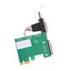 PCIE Serial Card Minus40 to 85 celsius  2 Port PCI Express X1 to DB9 COM RS232 Converter Adapter Controller for Win