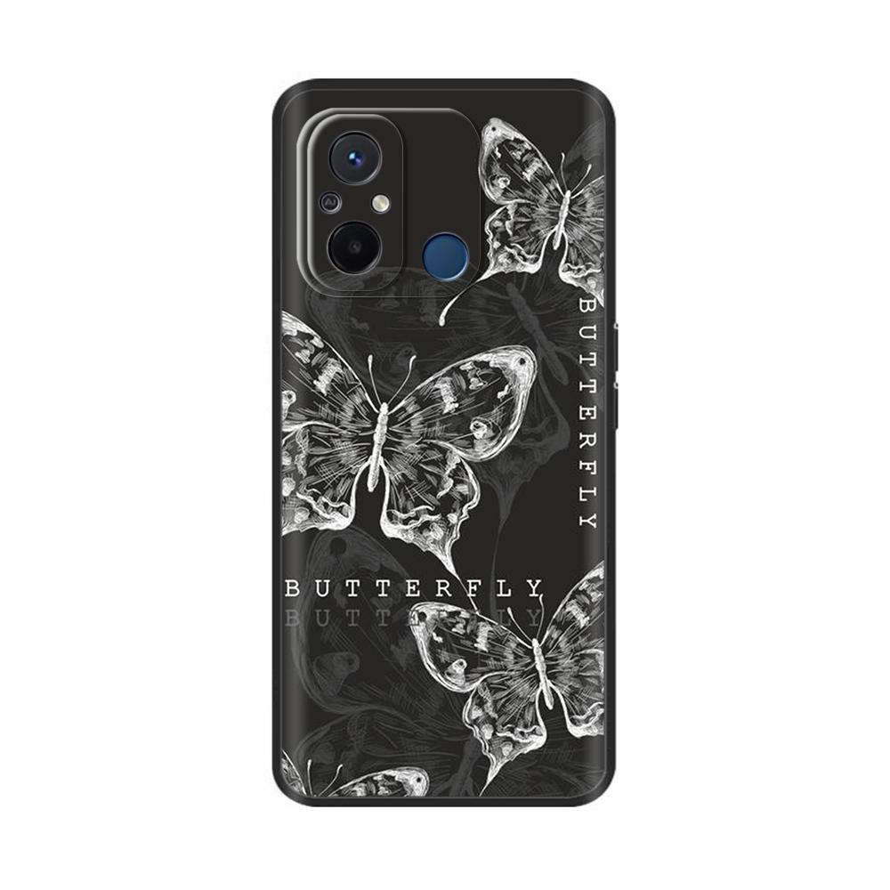 For Redmi 12C Case Redmi12C Cover Soft Smooth Liquid Silicone Cartoon Phone Case For Xiaomi Redmi 12C Cover 12 C Fundas Coque