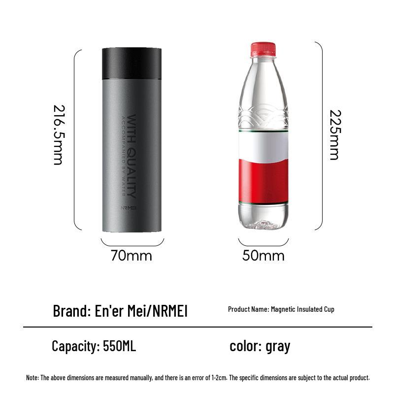 nRMEi 316 Stainless Steel Magnetic Tea Infuser Thermos Mug