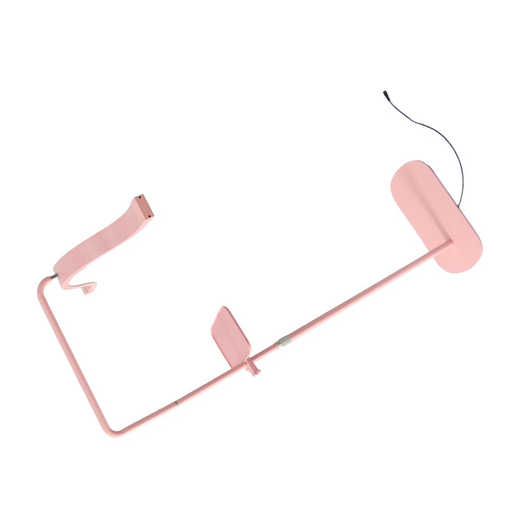 45W Beauty Lamp with Phone Clip 3200K‑5600K 350 degrees Rotation Half Moon Eyelash LED Floor Light for Skincare