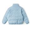 Lee Comfortable Logo Print Duck Down Stand Collar Puffer Jacket Unisex Outerwear LUT0072557KH00FA05980