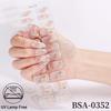 No-bake gel nail sticker waterproof Chinese wind lion explosion flash bronzing full curing gel nail sticker full sticker
