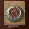 Heat-resistant Incense Burner Holder Flower Statue Fireproof Cotton Ceramic Smudge Bowl Insulation Handcrafted