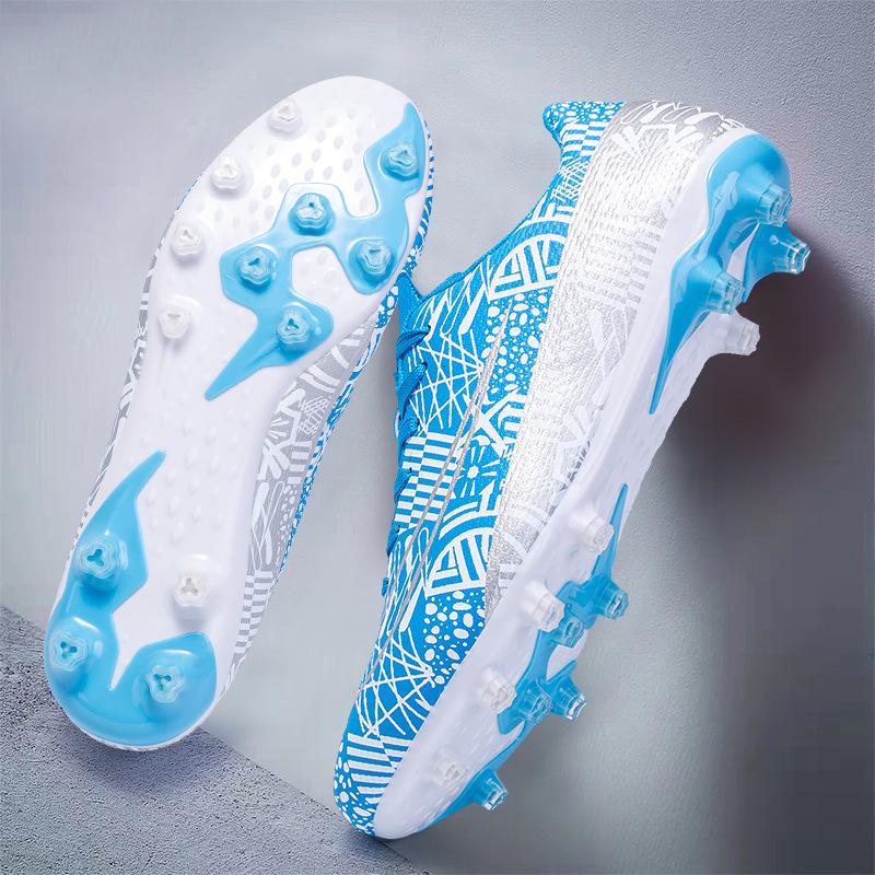 Kross World Cup Men s Low-Top Studded AG Football Shoes for Training on Artificial Turf. Suitable for Students, Children, and Adults. 42