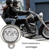Waterproof Seal Motorcycle Tax Disc Holder Stainless Steel Tax Disc Plate Holder  Mountain Biking