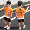 Boys' Clothing Set 2025 Summer Short Sportswear+Pants Children's Clothing Camouflage Children's Boys' Sports Set