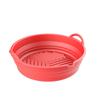 Air Fryer Silicon Basket About 20cm Round/square/rectangular Oven Baking Tray Foldable Reusable Silicone Pot Replacement Pan