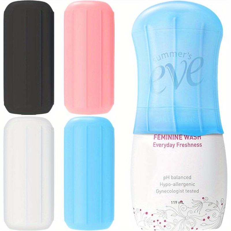 4pcs, Silicone Leak Proof Sleeves for Travel Container in Luggage, Reusable Accessory for Travel Toiletries Bag