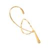 1Pc Fashion Geometric Ear Cuff for Women Exaggerated Metal Twist Line Without Piercing Jewelry Gifts Casual Wear