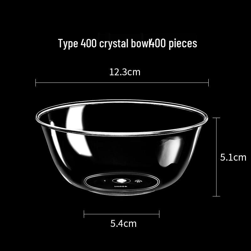 Yudefeng Disposable Hardened Clear Plastic Bowls