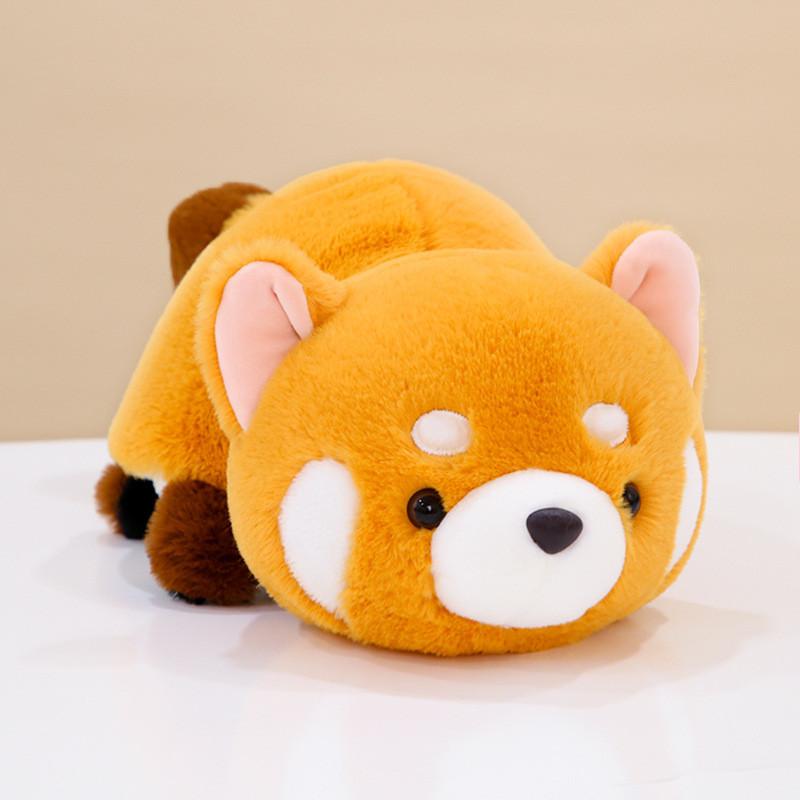 Realistic Panda And Raccoon Plush Toy Soft Pp Cotton Stuffed Animal Pillow