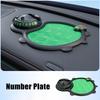Multifunktionale Schildkrötenauto-Anti-Rutsch-Matte, Handyhalter mit Armaturenbrett-Aufbewahrung und Temporärer Parknummer