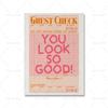 Trendy Retro Aesthetic Posters And Prints Orange Pink Preppy Y2k Quote Wall Art Canvas Painting Wall Picture For Dorm Room Decor No Frame