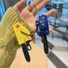 /Chainsaw Keychain Stress Relief Toy For Keys Backpack Bag Realistic Sound Mini Chainsaw Toy Funny Gift Gadget Chainsaw Key Ring