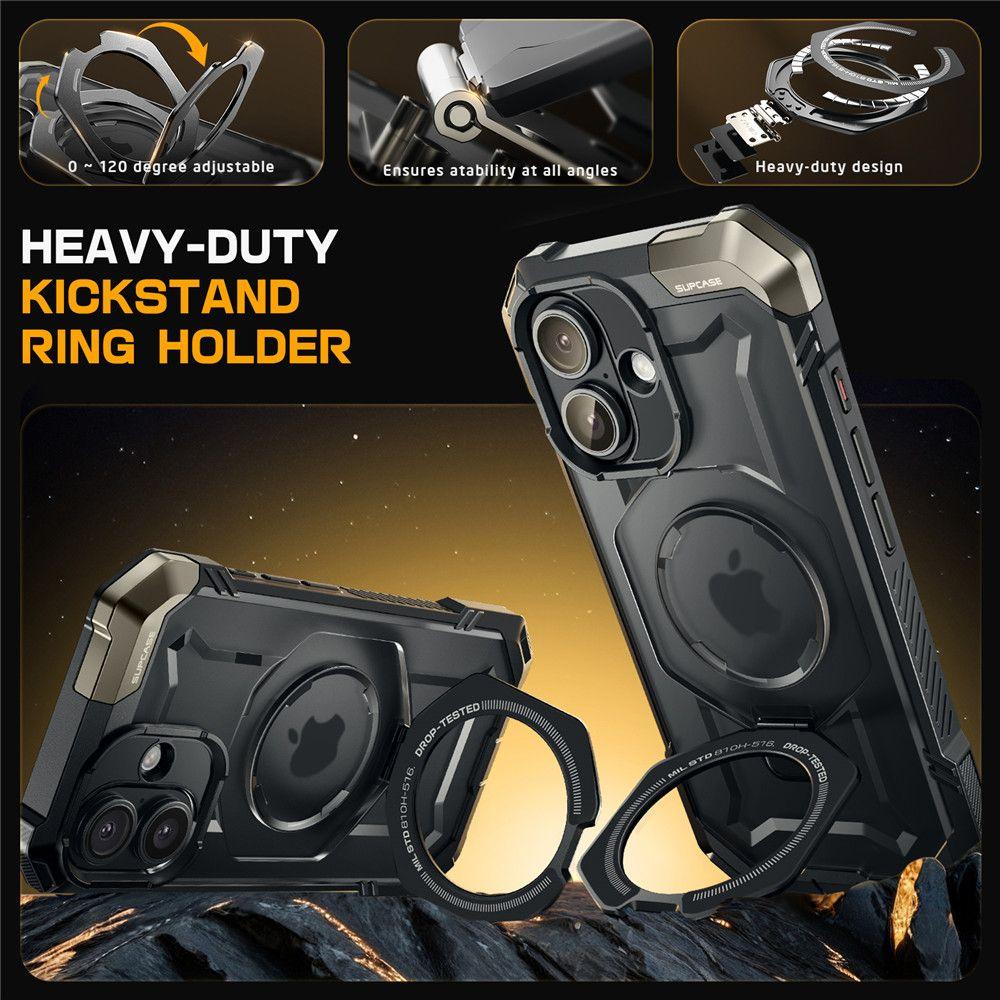 Supcase Ub Grip Mag Magsafe Iphone 16 Schwarz