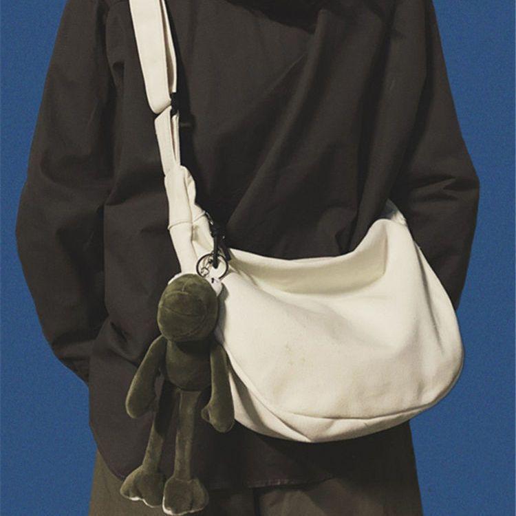 Harajuku Bag Green Shoulder Crossbody Bag Dumpling Shape Bag