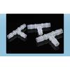 OD 1.6mm-20mm Plastic Equal Diameter Tee T-shaped Connector Pagoda Hose Barb Tee Hose Connector Multiple Specifications