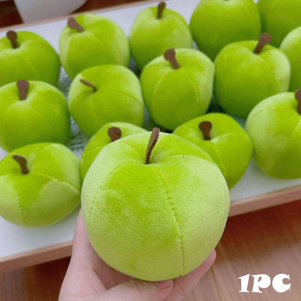 Creative Gift 10Cm Apple Pp Cotton Stress Relief Decompress Fruit Soft Blue Color Small Ornament