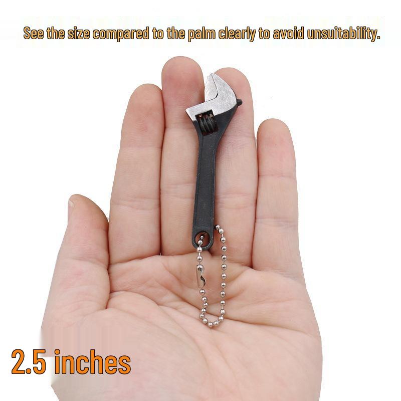 Cross-Border Mini Adjustable Wrench - 2.5 to 12 Inch Multifunction Tool
