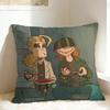 Metal Family Dee 2 Pillow Case  Kawaii Pillow Cover Soft Pillowcases For Living Room Bed Chair