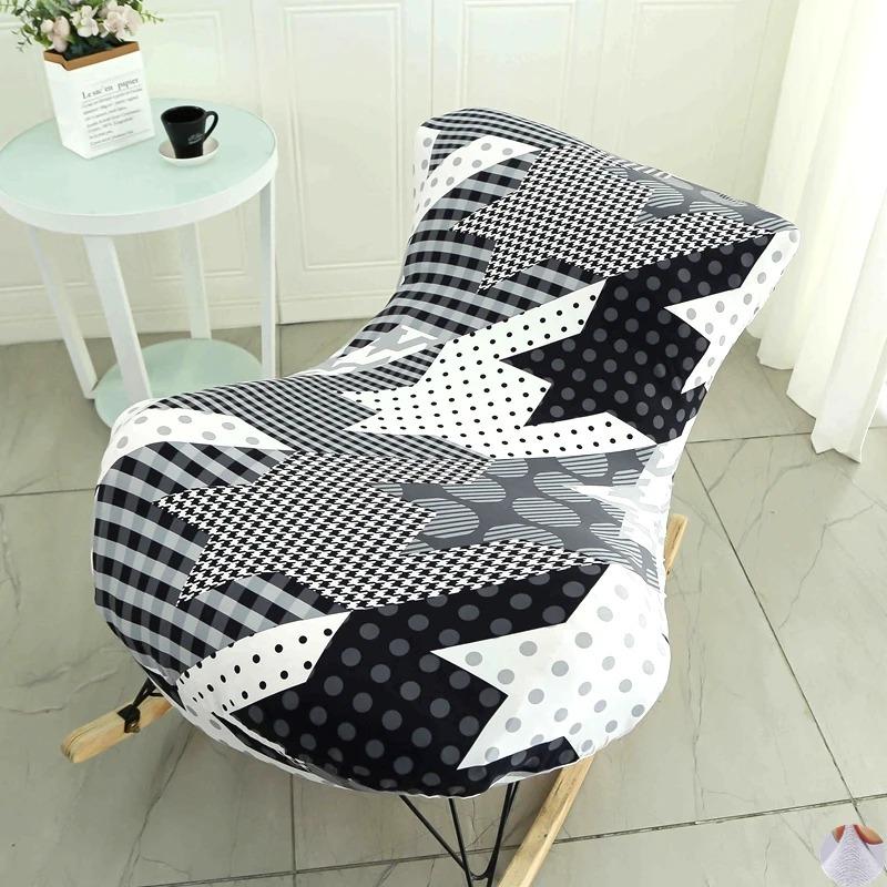 Elastic Universal Rocking Chair Recliner Cover Sofa Lazy Lobster Chair All-Inclusive Cover Slipcover Bachelor's Chair Protector