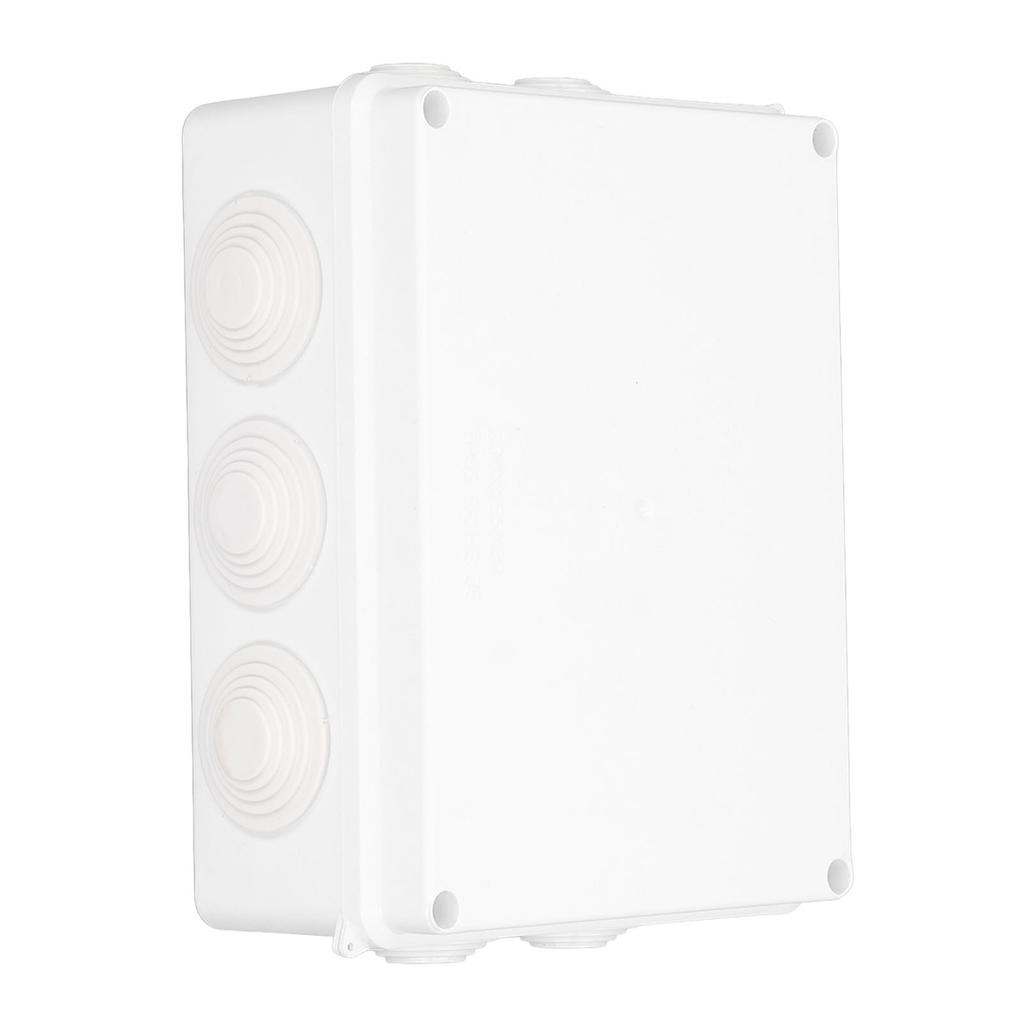 Cutie de Joncțiune Carcasă Electrică ABS IP65 Impermeabilă 200x155x80mm Incintă de Alimentare pentru Exterior