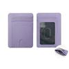 Anti Theft PU Coin Purse 8 Slots Simple Card Case Portable Leather Credit ID Card Holder  Travel
