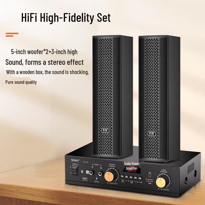 Soaiy WK2 All-in-one Bluetooth Speaker System